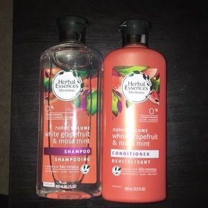 Herbal Essences Bio Renew shampoo and conditioner